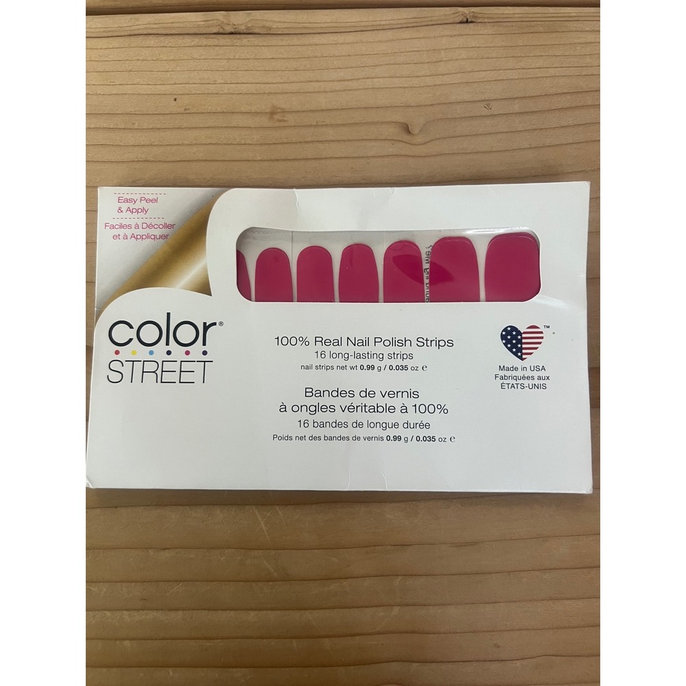 Color Street Are you Madrid-ing me real nail polish strips New pink - Picture 3 of 6